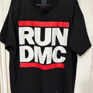 RUN DMC Graphic Black T-Shirt